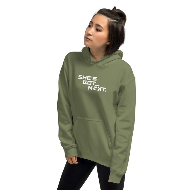 Classic Hoodie - White logo - Image 6